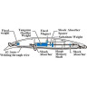 Воблер DAIWA Shoreline shiner-z lunkerhunter 130F-HD laser maiwashi 07400027G